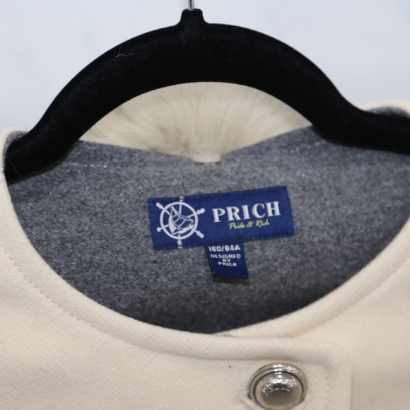 Wool coat with fox fur - Picture 6 of 6